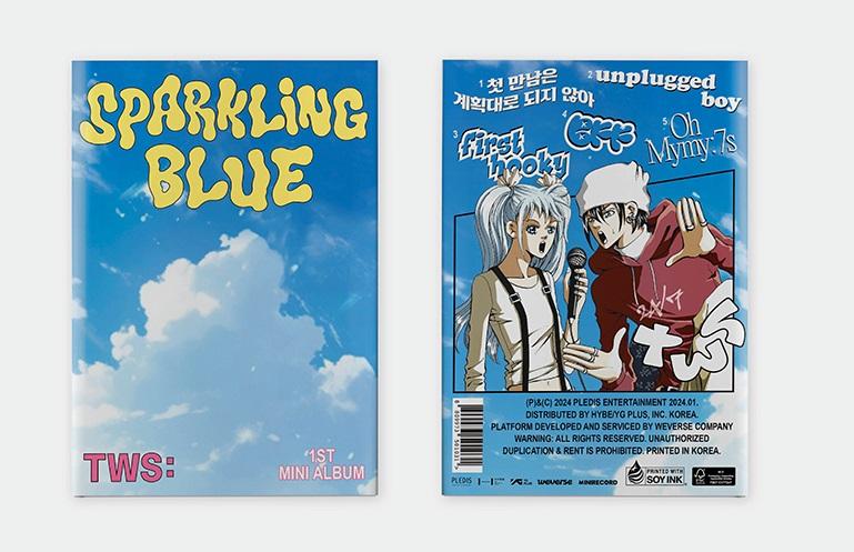 TWS ミニ 1집 스파클링 블루 Weverse 앨범 버전 Weverse ver