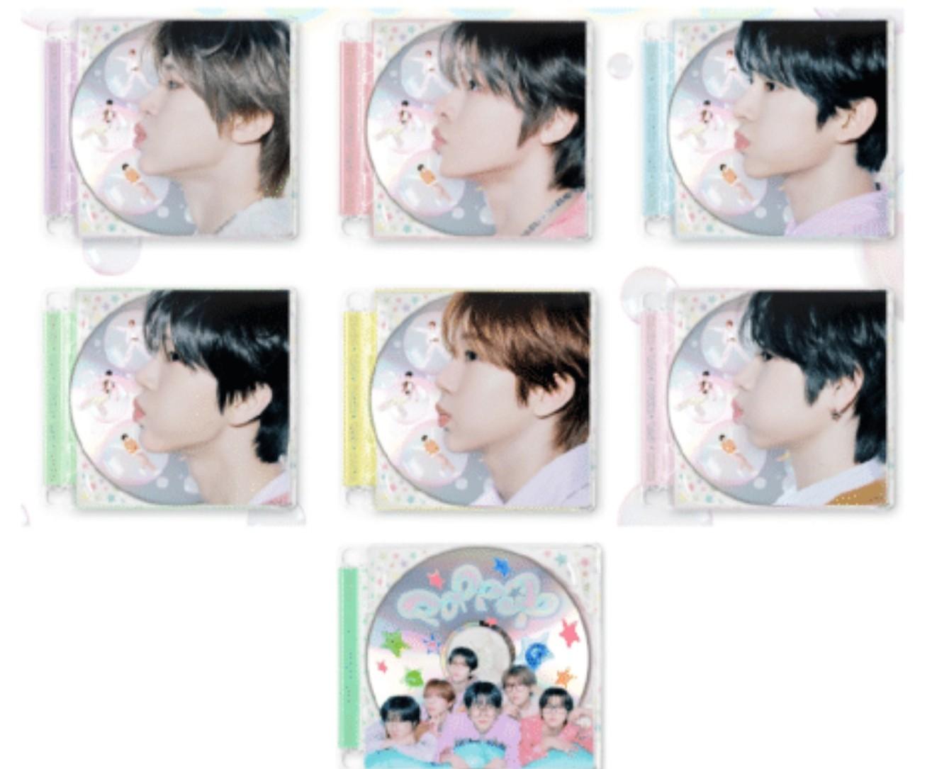 H2 MEDIA NCT WISH - ミニ2集 poppop Jewel Case Ver ランダム1種