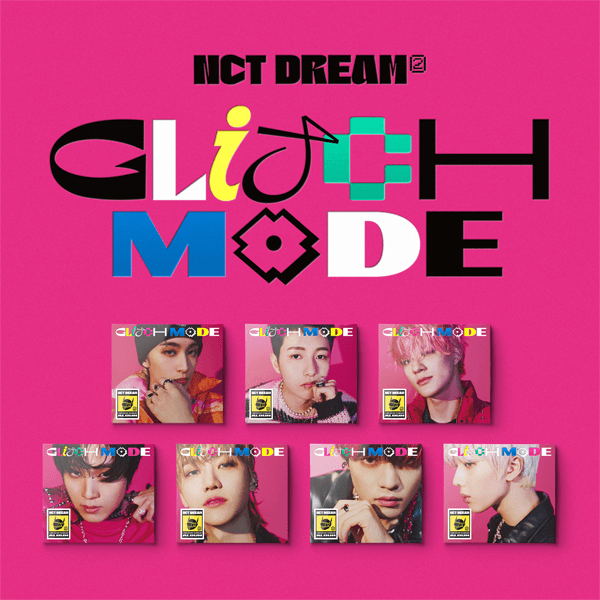 バージョン ポスター選択 NCT DREAM 2集 Glitch Mode Digipak