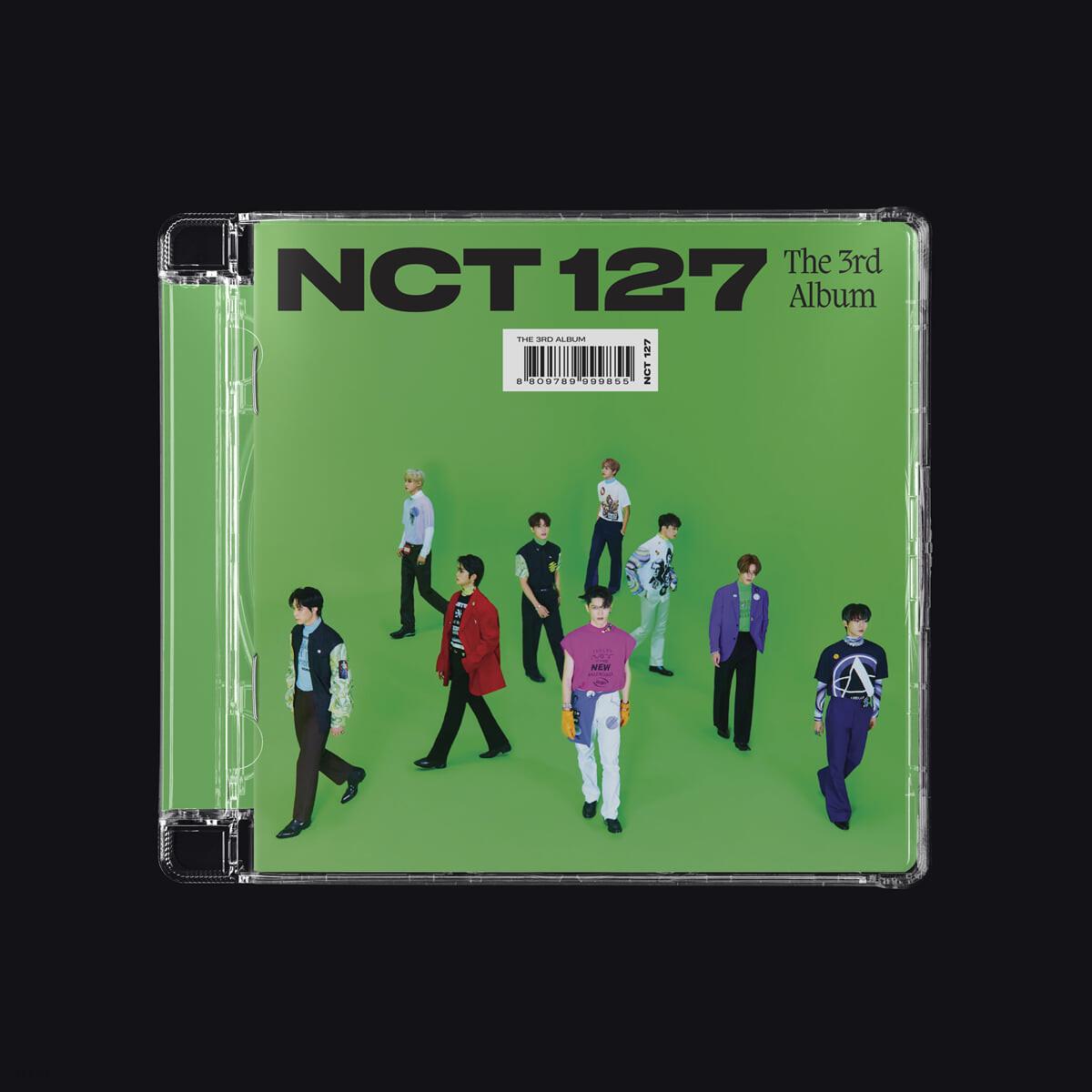 NCT 127 - 3集 Sticker JEWEL CASE Ver グッズ