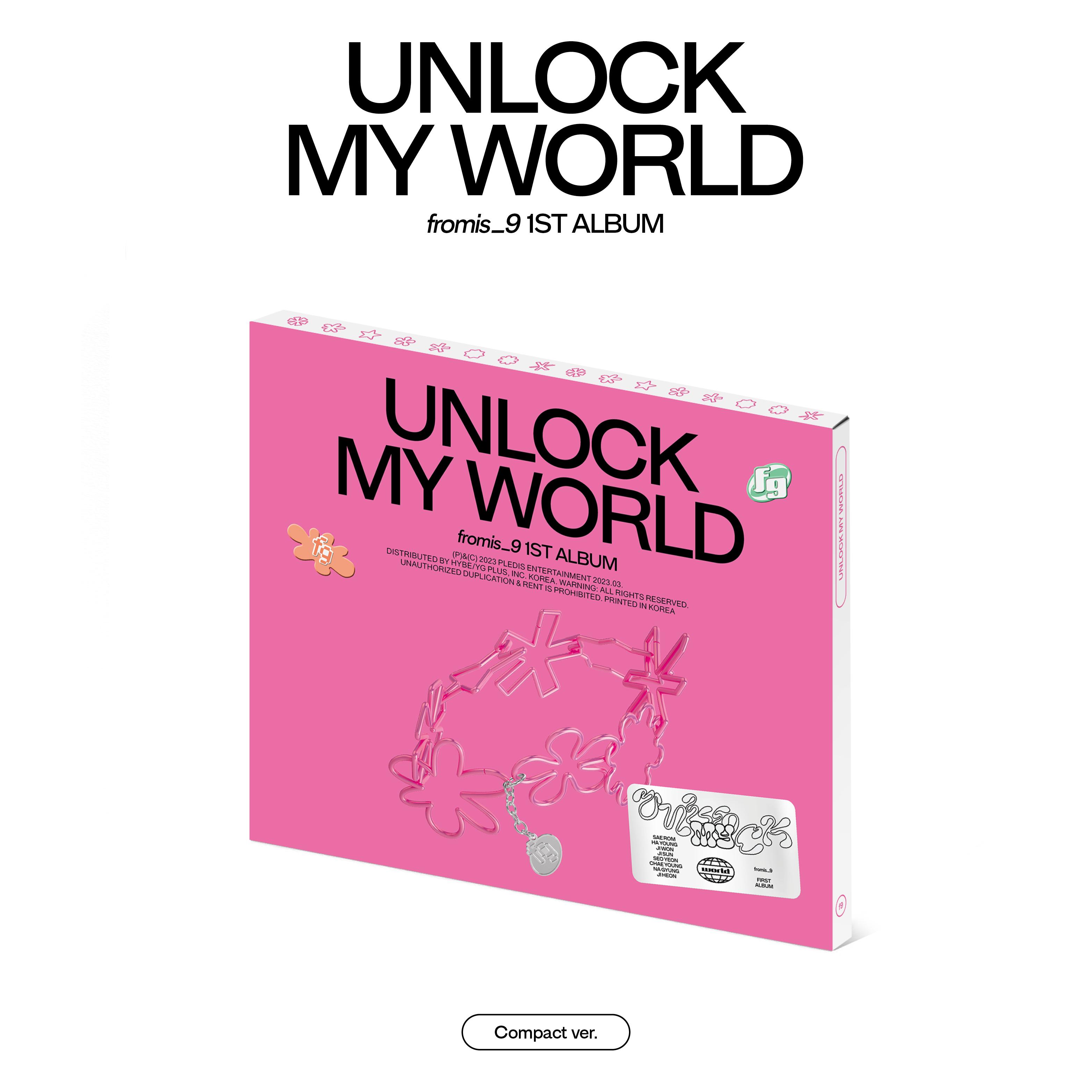 FROMIS 9 プロミスナイン - 1ST ALBUM UNLOCK MY WORLD COMPACT