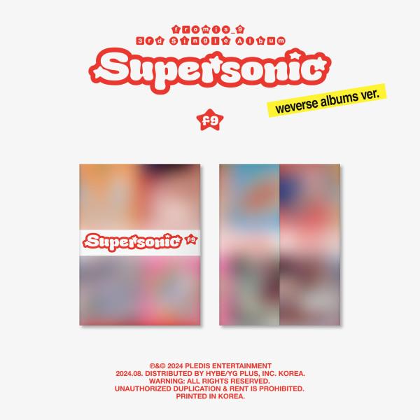 weverse albums ver ランダム fromis_9 Supersonic シングル 3集 Weverse
