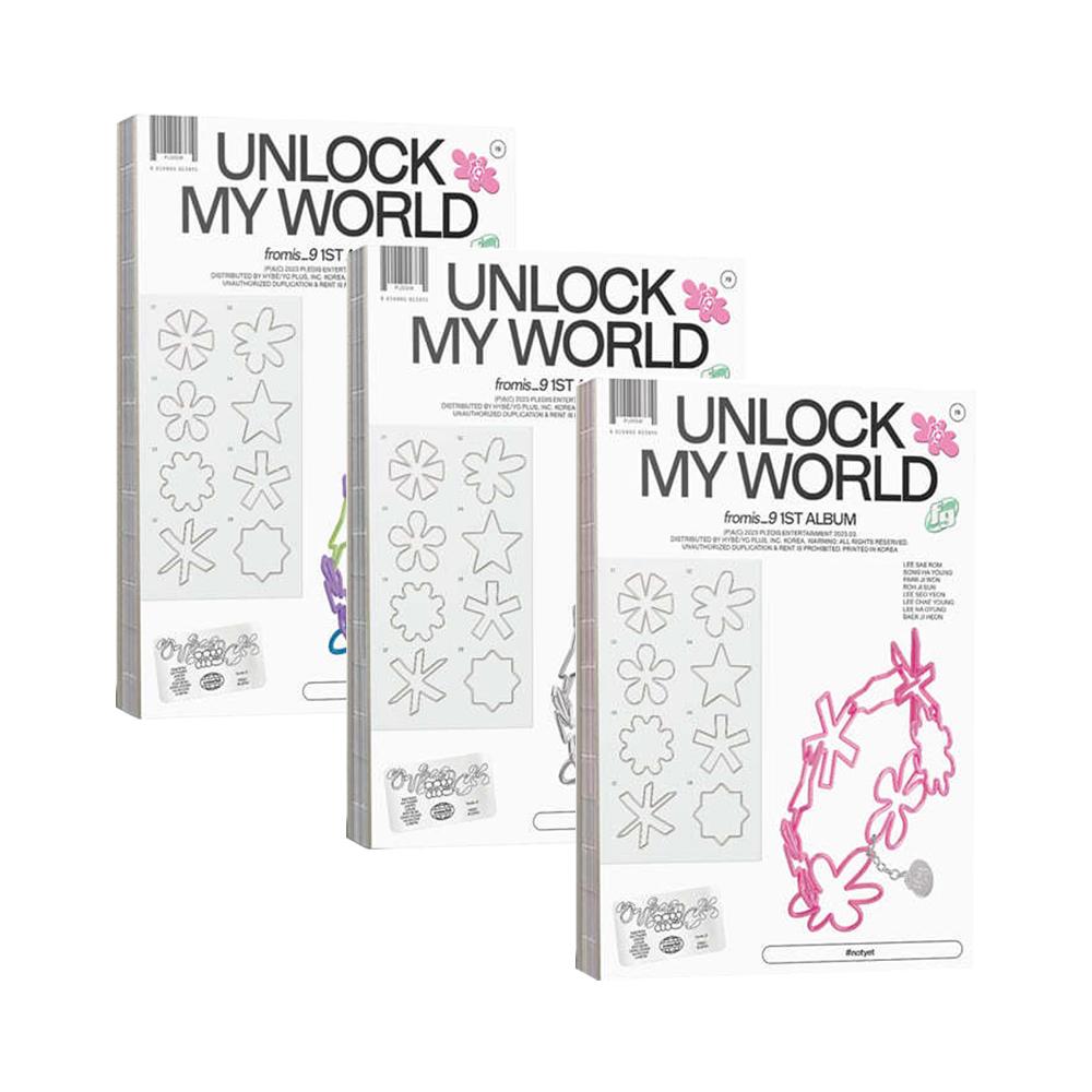 fromis_9 1st Album UNLOCK MY WORLD フォトブック ランダム