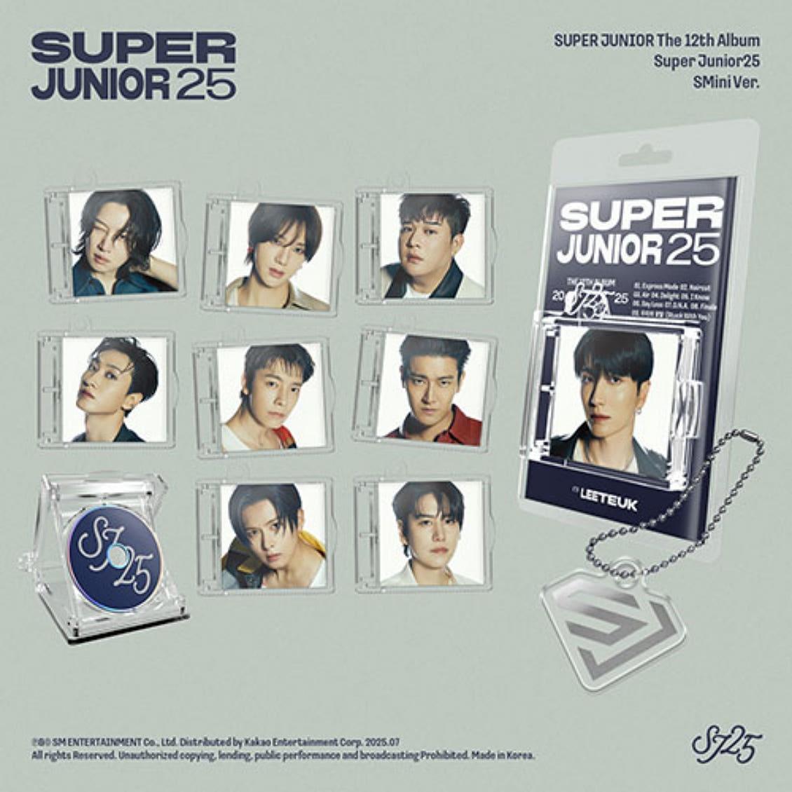 SUPER JUNIOR 正規12集 Super Junior25 Smini