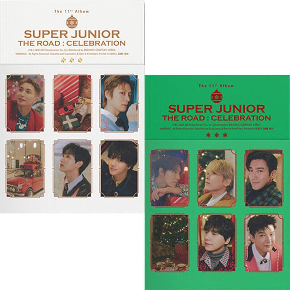 SM ENTERTAINMENT 2種セット SUPER JUNIOR 正規11集 Vol 2 The Road Celebration