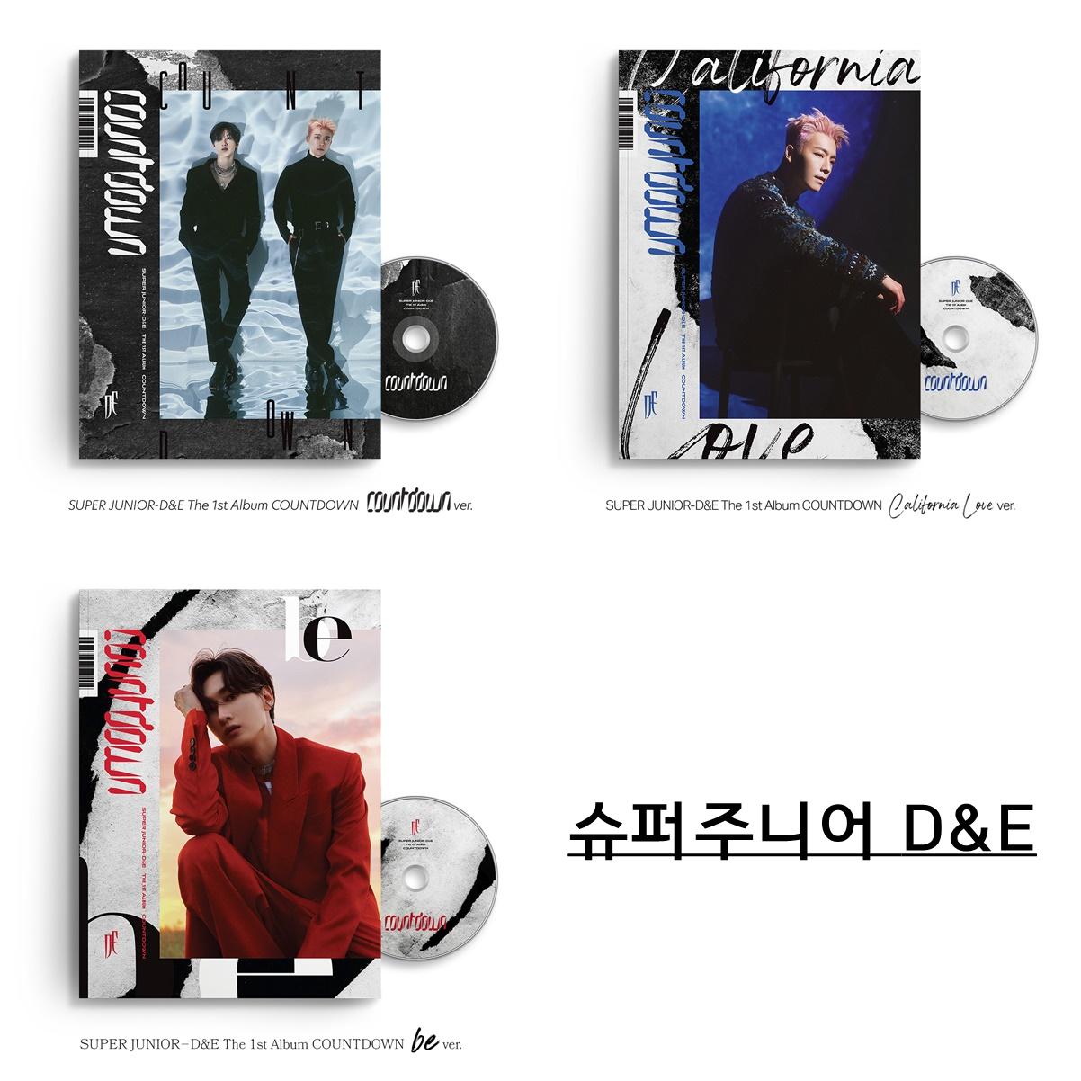 (バージョン/ポスター選択) SUPER JUNIOR ドンヘ ウニョク 正規1集 COUNTDOWN