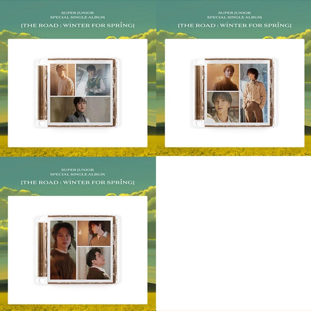 (3枚セット) SUPER JUNIOR スペシャルシングルアルバム The Road Winter for Spring