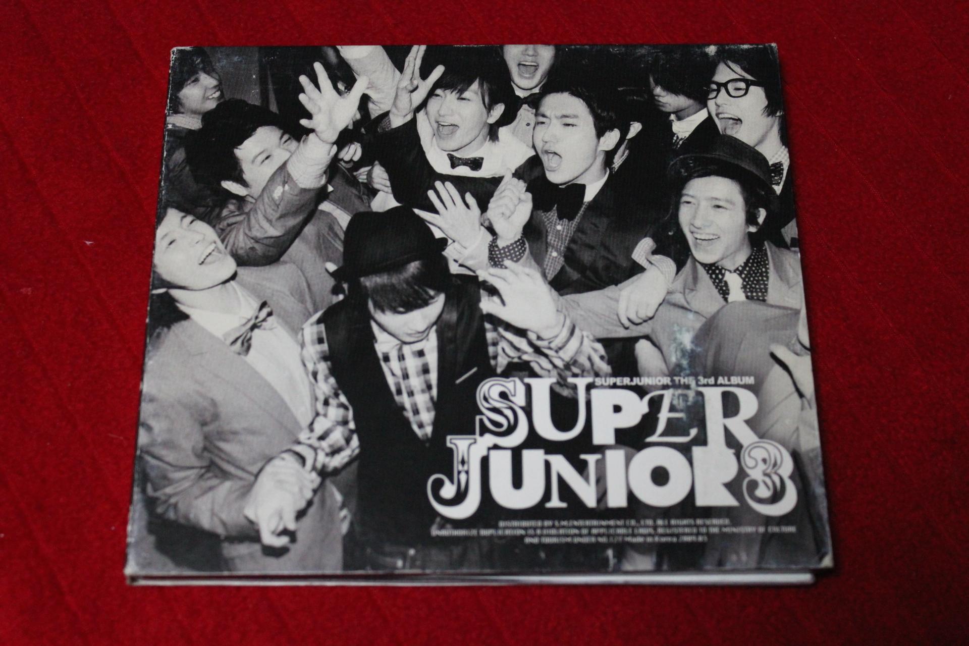 中古CD/ SUPER JUNIOR 3rd Album B Ver. - SORRY SORRY / Digipak / 状態良