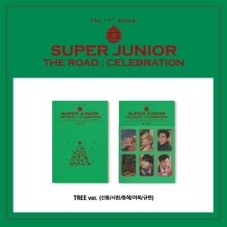 SUPER JUNIOR 11集 Vol 2 The Road Celebration TREE ver ポスター終了 SMK1571
