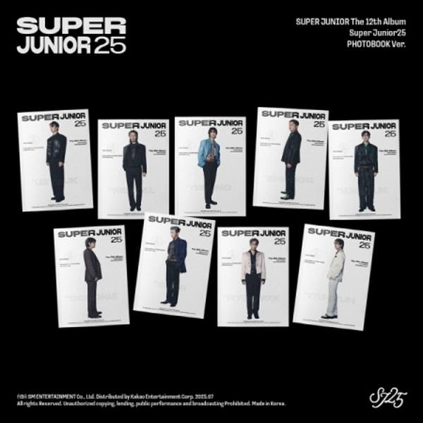 SUPER JUNIOR 12集 Super Junior25 PHOTOBOOK Ver 1種ランダムバージョン L700001565
