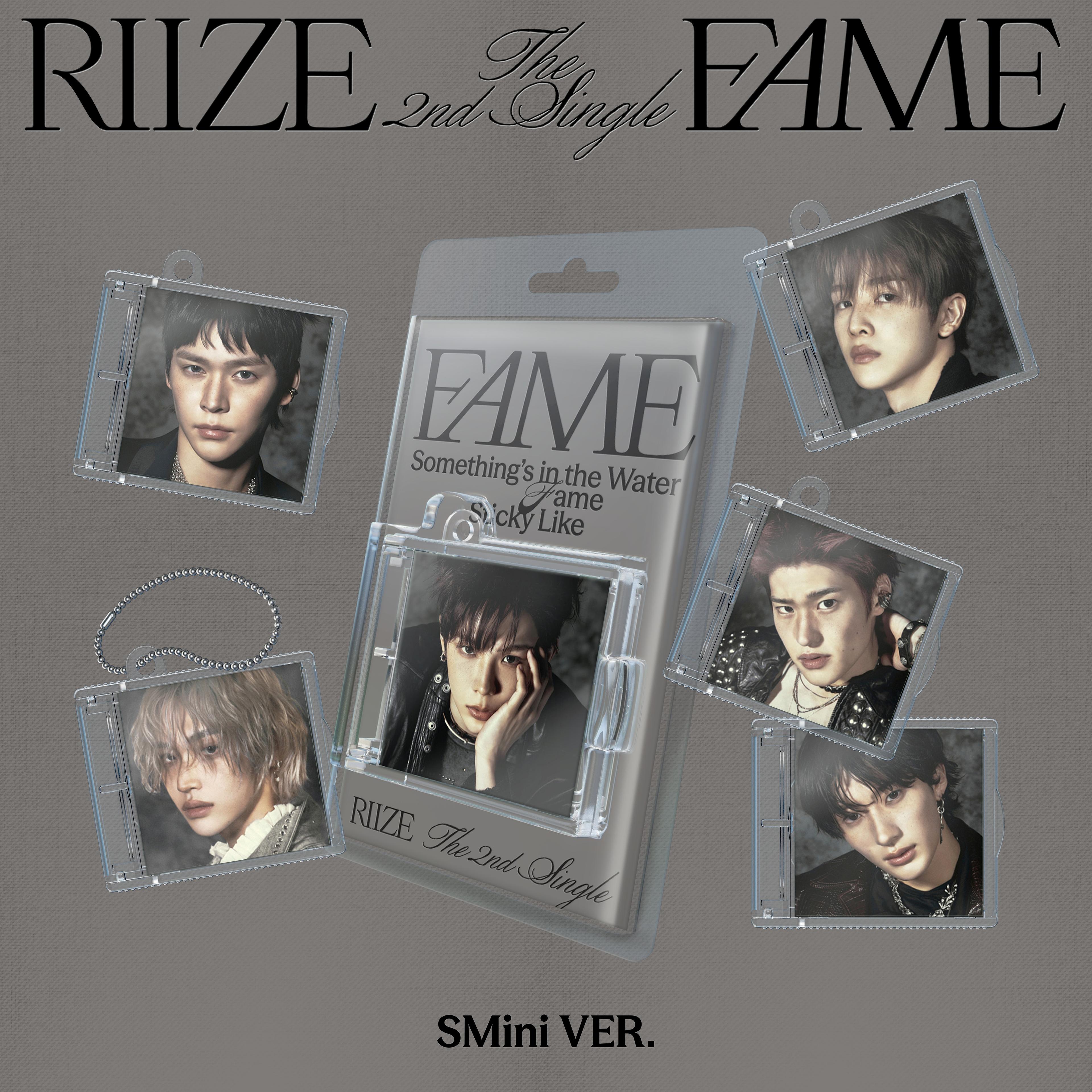セット アルバム6種 RIIZE ライズ シングルアルバム 2nd Fame 페임 SMini Ver スマートアルバム
