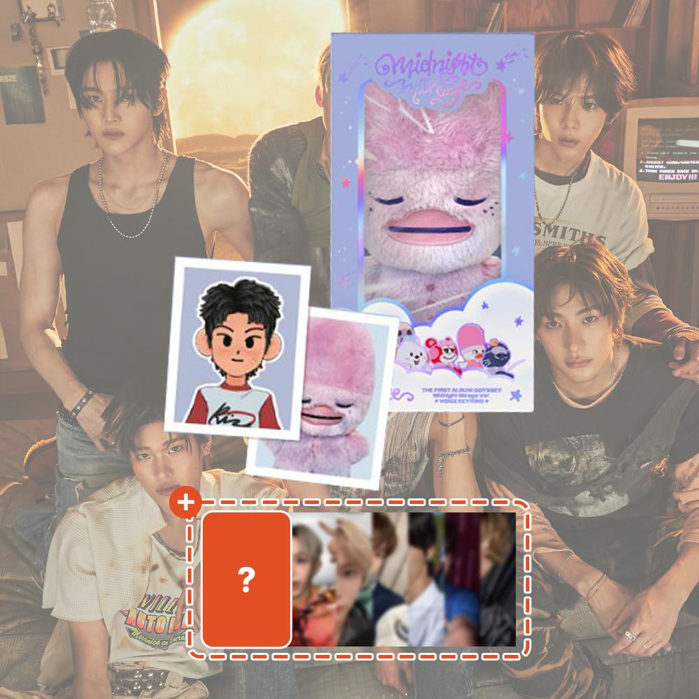 RIIZE アルバム オデッセイ 限定盤 人形 キーリング Odyssey アルバム Bバージョン Weverse ソヒ