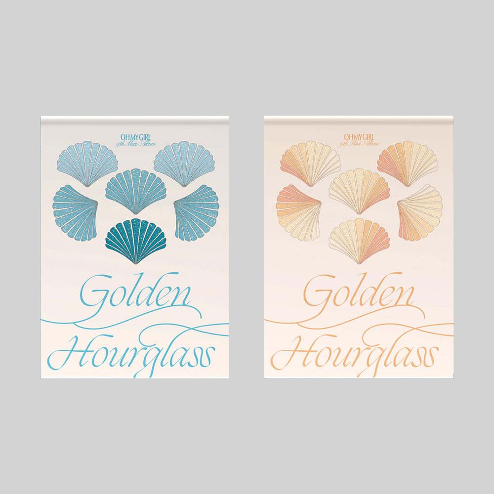 Sony OH MY GIRL Album Mini 9th Album GOLDEN HOURGLASS Regular Edition Random 1 Type GOLDEN HOURGLASS