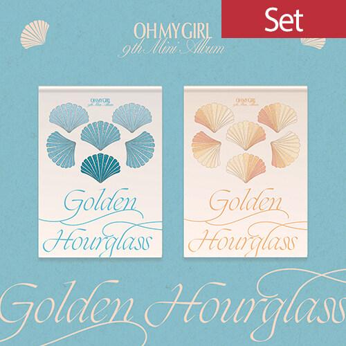 2 Type Set OH MY GIRL Mini 9th Album GOLDEN HOURGLASS