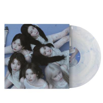 NMIXX 正規1集 ブルー バレンタイン カラー LP ホワイト (ブルー バレンタインバージョン)