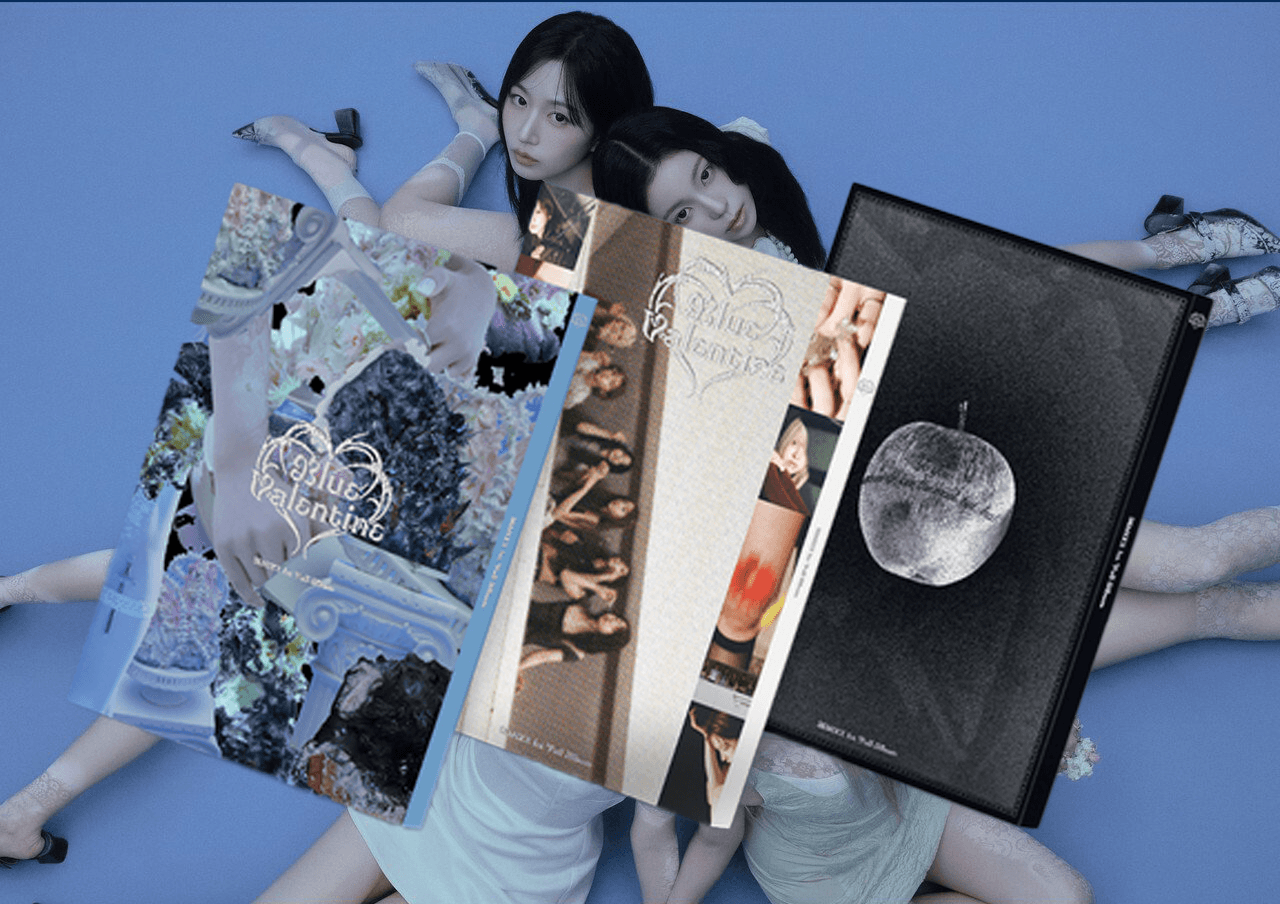 (3種セット) NMIXX 1st Full Album - Blue Valentine