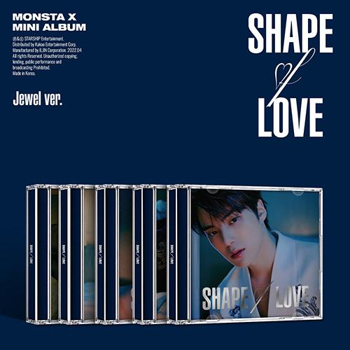 5종세트 MONSTA X 11집 미니 SHAPE of LOVE 쥬얼