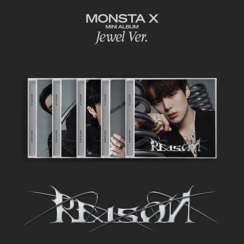 CD MONSTA X - Reason 12th Mini Album Jewel Ver ランダム