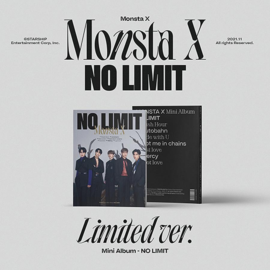MONSTA X - NO LIMIT 10TH ミニアルバム 限定版