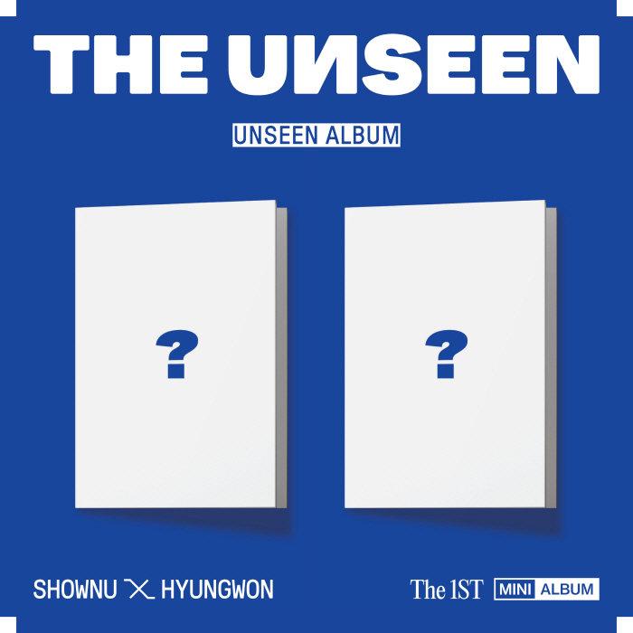 MONSTA X ショヌ ヒョンウォン アルバム 限定盤 ミニ 1集 THE UNSEEN 2種セット