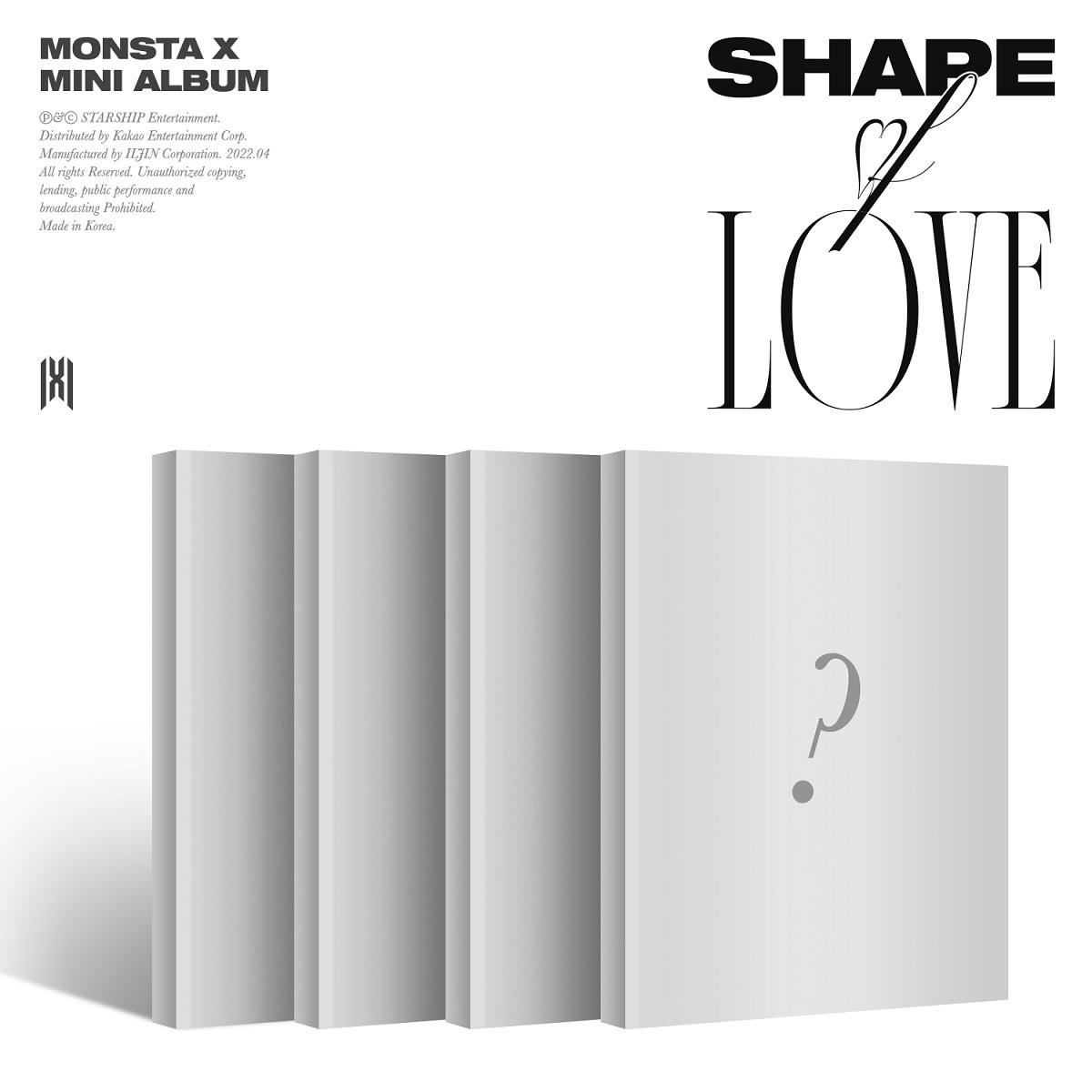MONSTA X - ミニ11集 SHAPE of LOVE K-POP アルバム