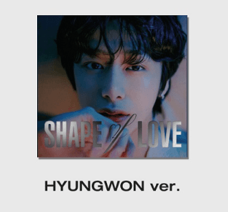 (CD) MONSTA X Mini Album 11集 SHAPE of LOVE Jewel ver. ヒョンウォン