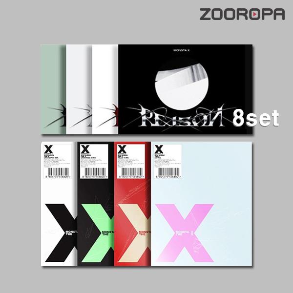 8種セット MONSTA X REASON THE X Mini Album