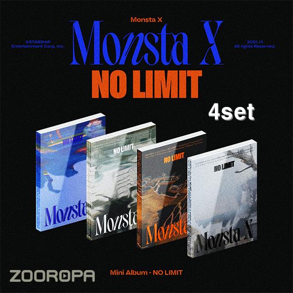 [通常4種セット] MONSTA X NO LIMIT ミニアルバム 10集