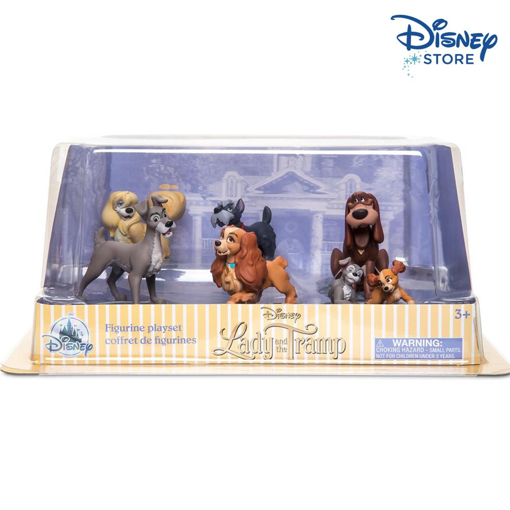 ディズニーストア レディ&トランプ フィギュア セット プードル 犬