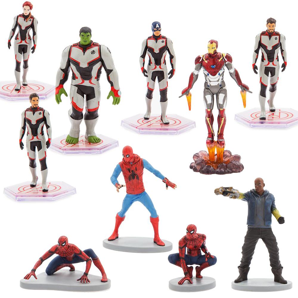 ディズニー マーベル フィギュア 낱個 アベンジャーズ エンドゲーム スパイダーマン ハルク ブラックウィドウ アイアンマン ソー