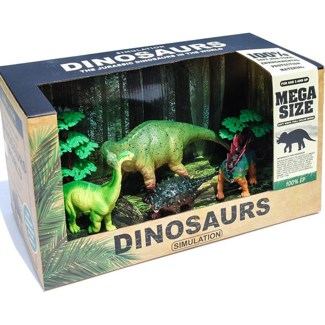 ダイナソー 草食恐竜 フィギュア セット