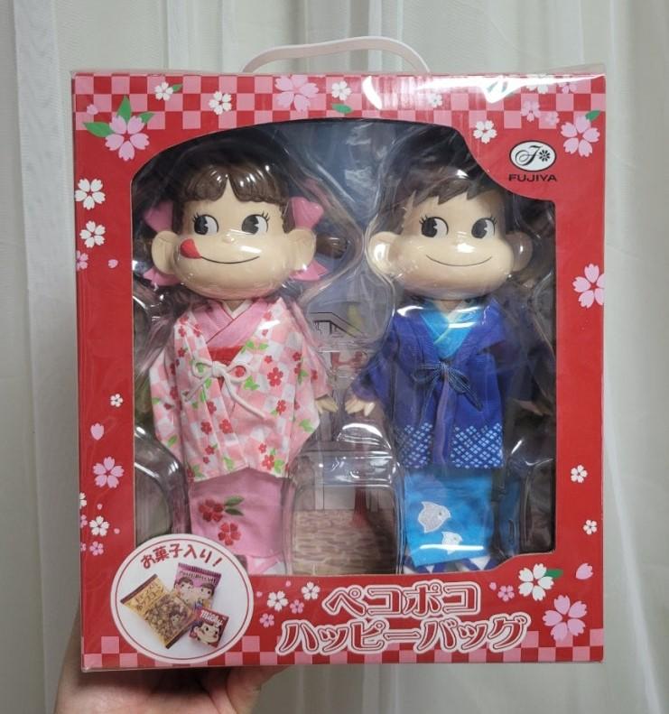 不二家 ペコ＆ポコ ドールセット ペコポコ ハッピーバッグ 未使用（国内発送）