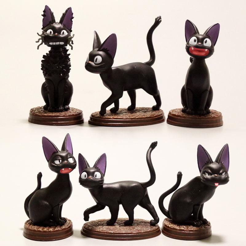 ジブリスタジオ 魔女の宅急便 黒猫 ジジ 6種セット