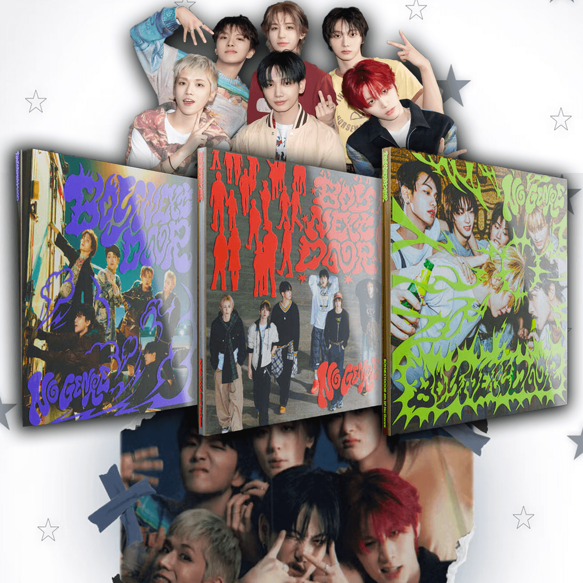 (3種セット) BOYNEXTDOOR アルバム No Genre ミニ Vol.4 EP No Genre フォトブック