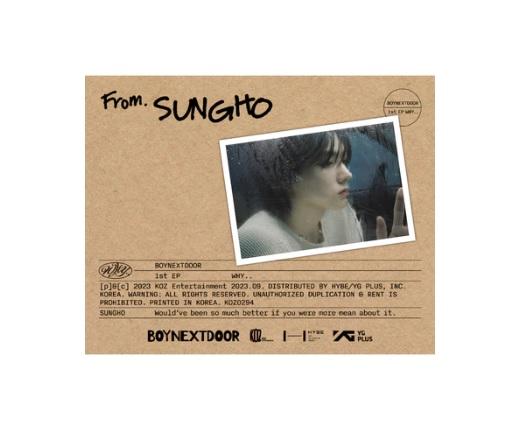 BOYNEXTDOOR WHY 1st EP LETTER ver KOZ0294