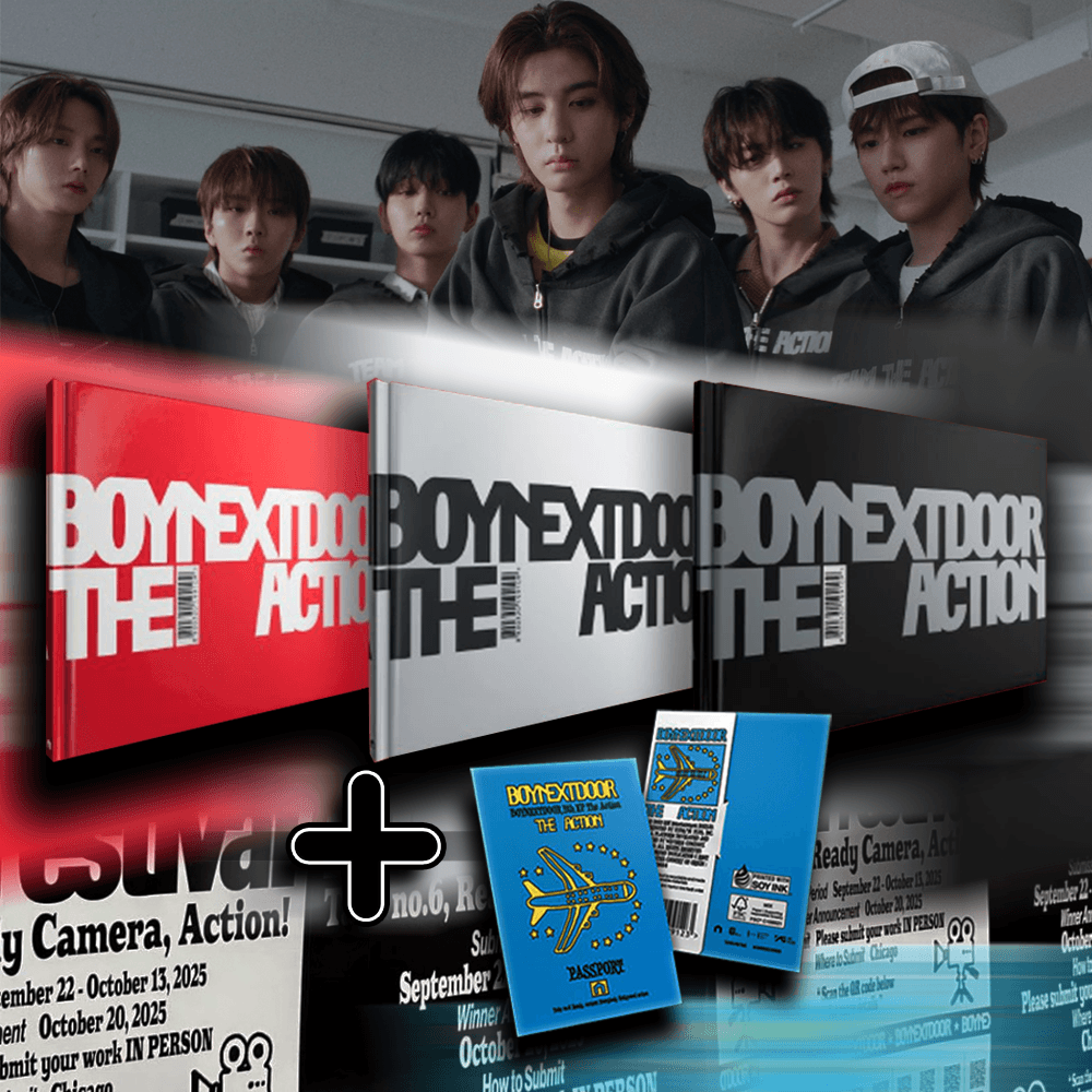 (3種セット+Weverse) アルバム BOYNEXTDOOR ミニ5集 The Action The Action