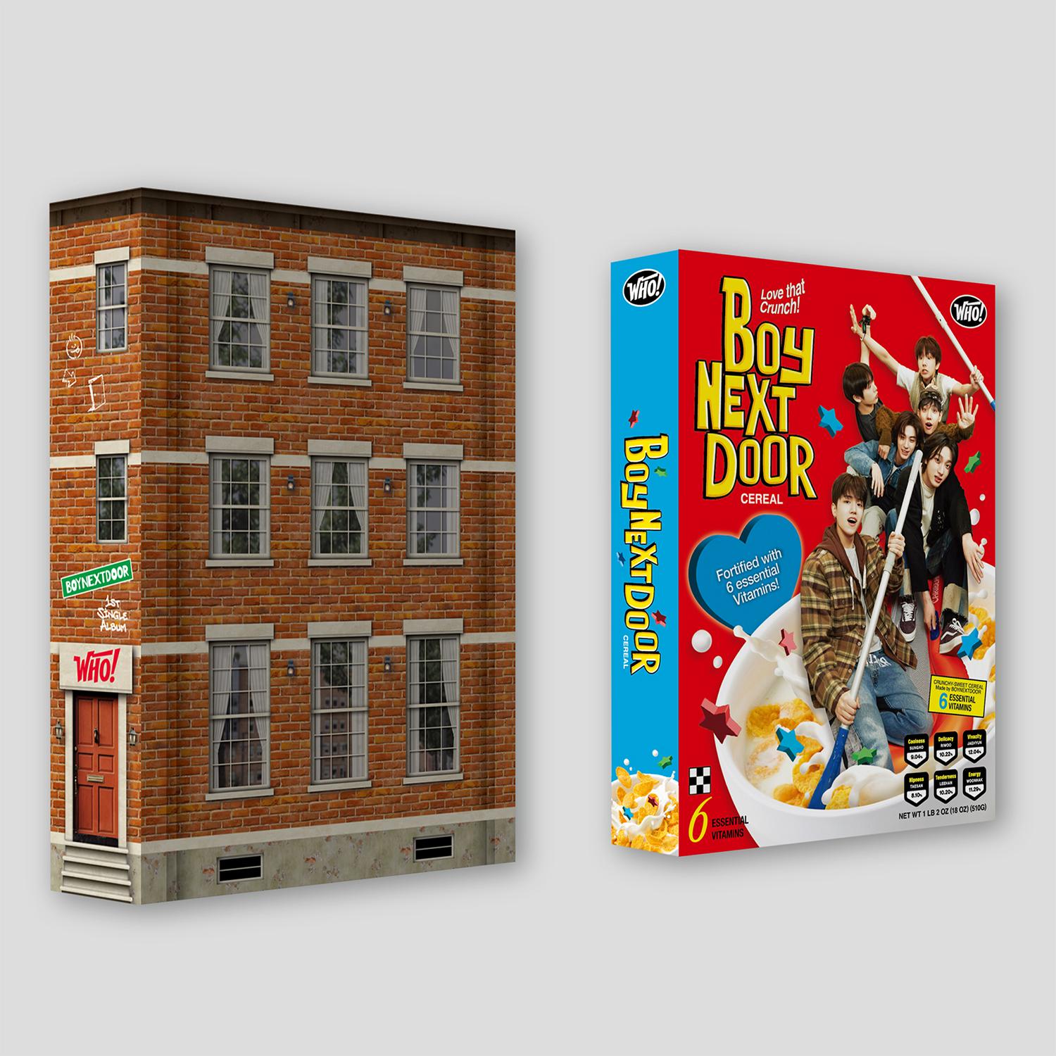 BOYNEXTDOOR アルバム Who シングル 1集 デビュー BOYNEXTDOOR 2種セット