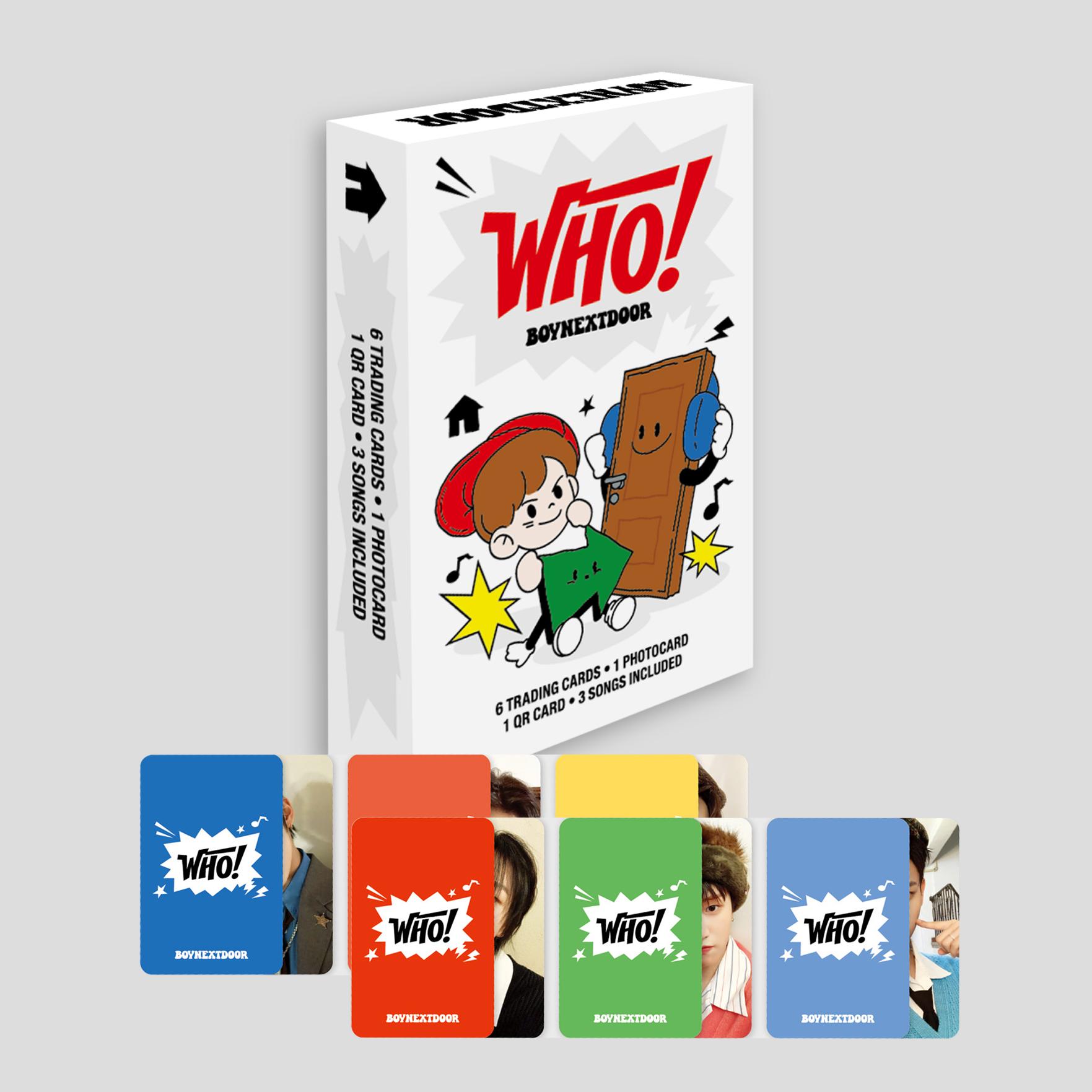 BOYNEXTDOOR アルバム Weverse バージョン Who シングル 1集 デビュー BOYNEXTDOOR