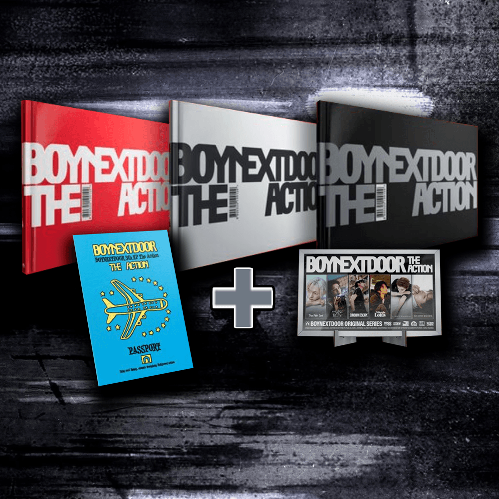 (3種セット+フレーム+Weverse) BOYNEXTDOOR アルバム ボイネク Mini 5th EP The Action