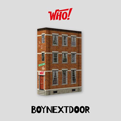 1CD BOYNEXTDOOR - 1st Single WHO WHO ver アウトボックス フォトブック CD フォトカードランダム 葉書