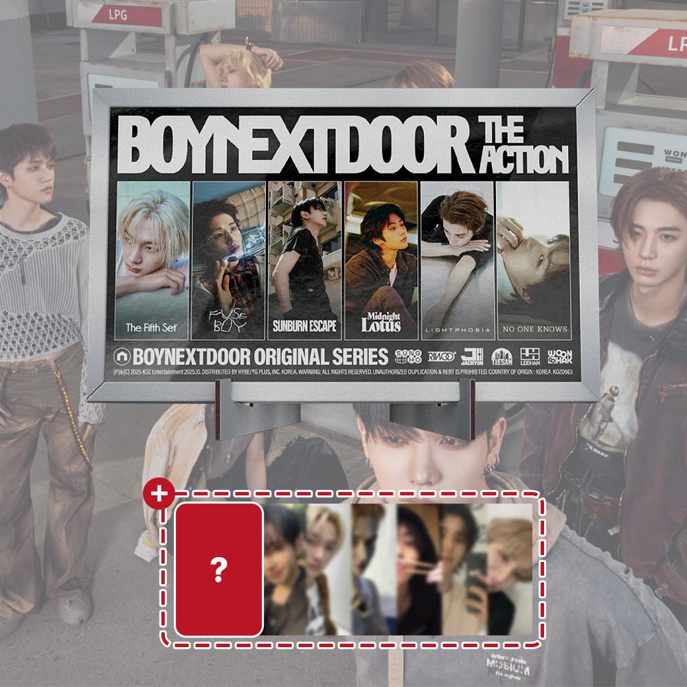 BOYNEXTDOOR 앨범 The Action (더액션) 5th Mini Album (보넥도) Hollywood Frame Random