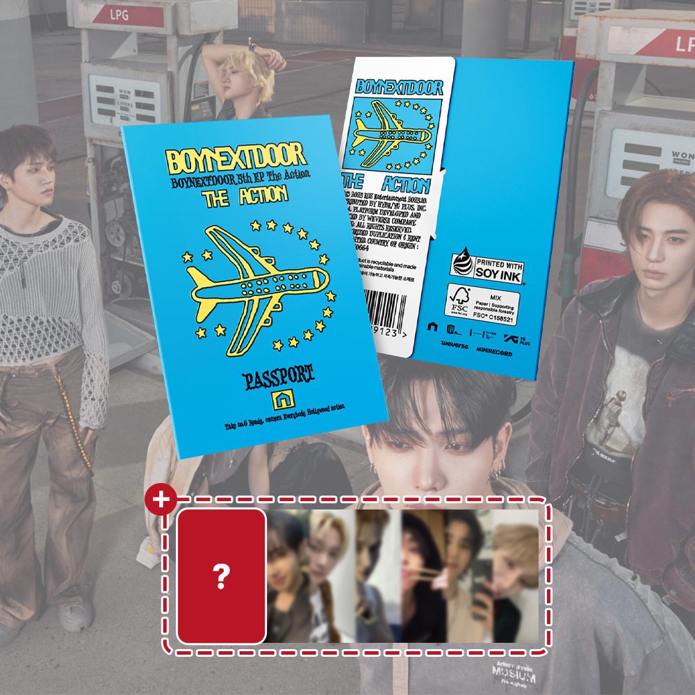 BOYNEXTDOOR アルバム The Action 5th Album Hollywood Weverse Album