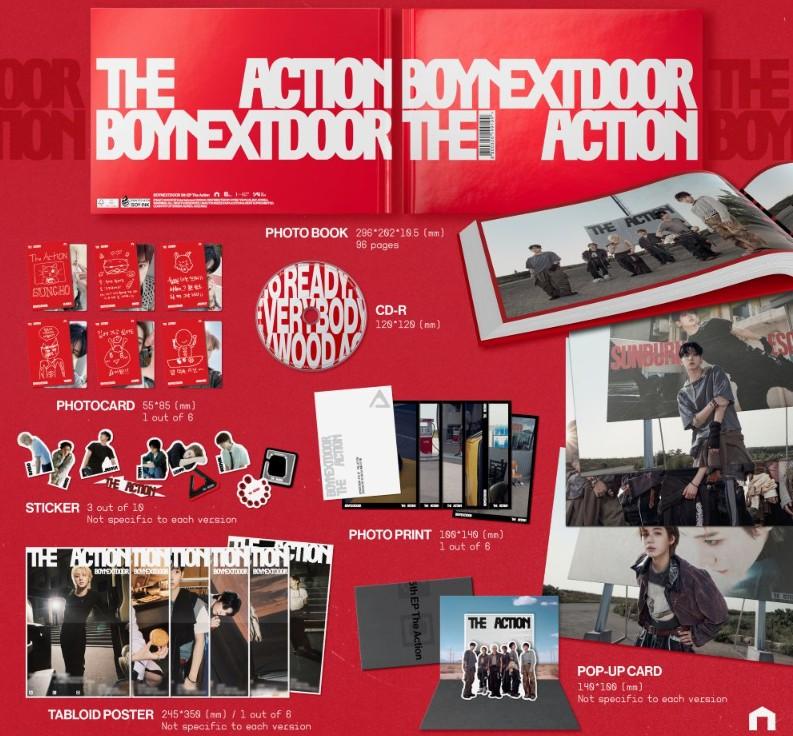 BOYNEXTDOOR The Action アルバム BOYNEXTDOOR The Action