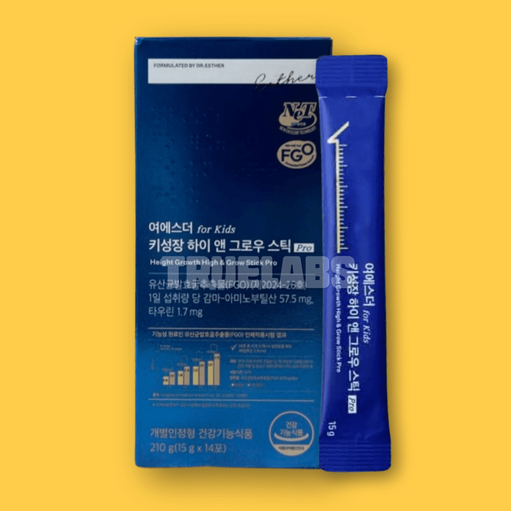 ヨ・エスダー 身長成長 ハイ&グロウ PRO スティック 1箱 子供・青少年 身長成長期 健康に育つ