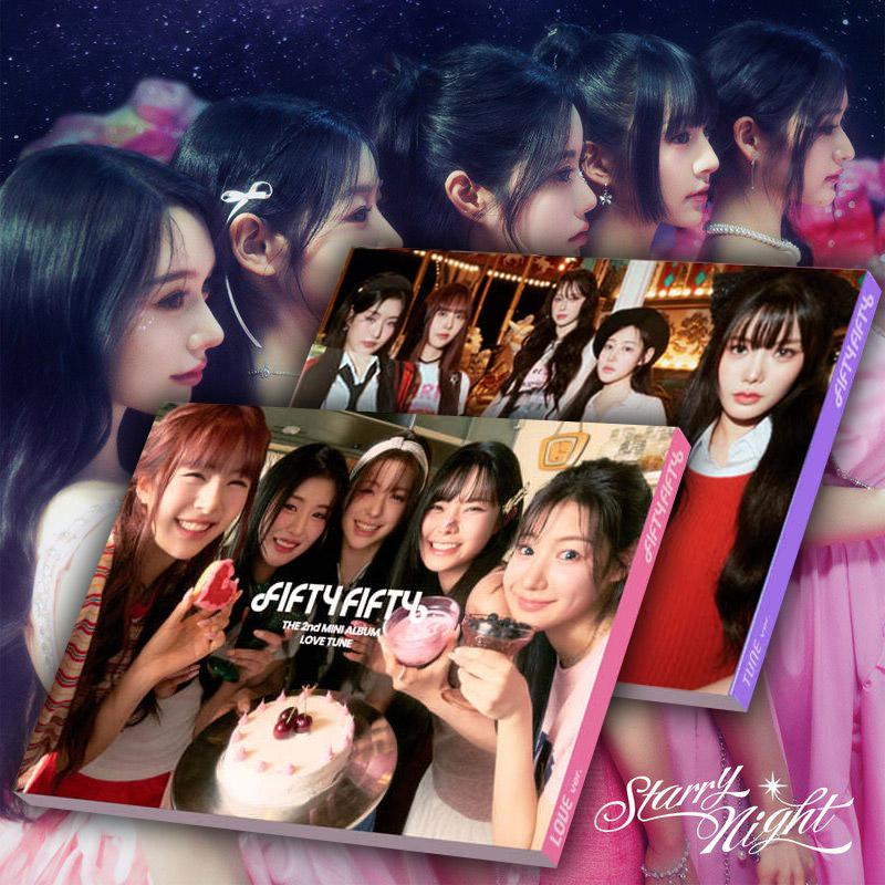 FIFTY FIFTY アルバム FIFTY FIFTY ラブチューン Love Tune 2集 2種セット 歌 グッズ