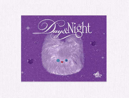 [Fiftyfifty] FIFTY FIFTY Day & Night Day & night EVER Pooki [Night Purple]