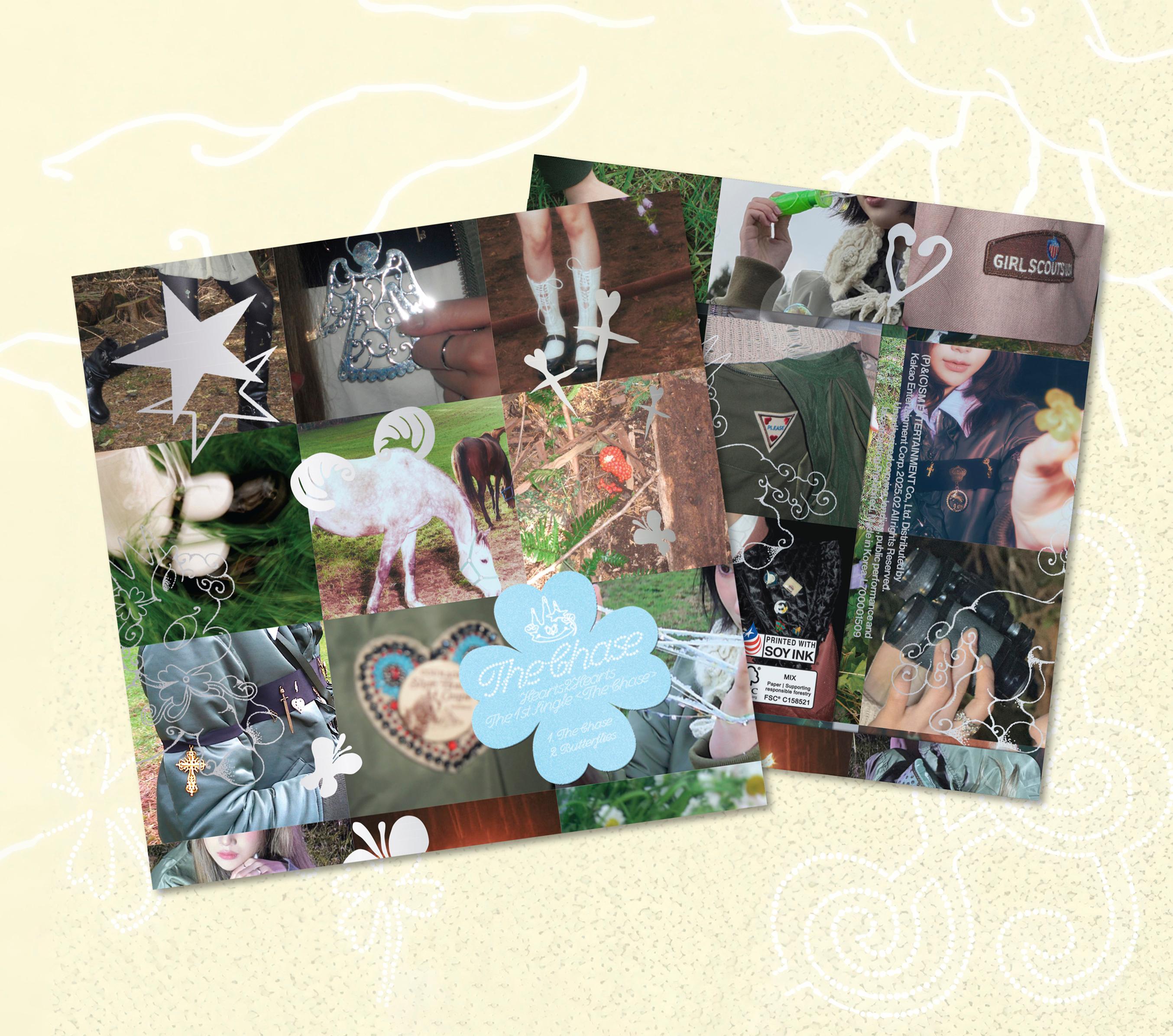 Hearts2Hearts アルバム シングル1集 The Chase パッケージ