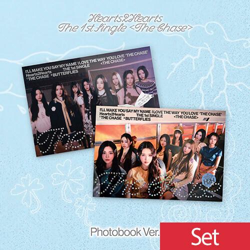 未開封 セット Hearts2Hearts The Chase Photobook Ver 2種セット ハトゥハ