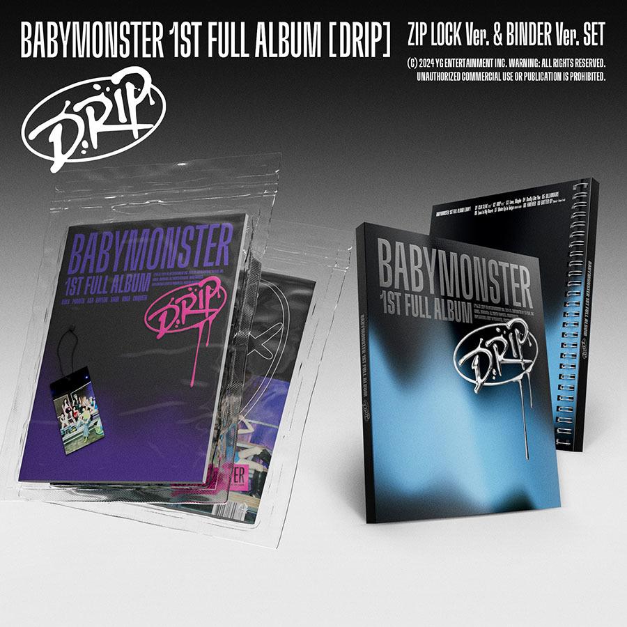 세트 앨범2종 베이비몬스터 BABYMONSTER - 1st FULL ALBUM DRIP