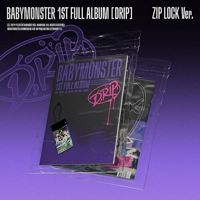 Babymonster - 1st FULL ALBUM DRIP ZIP LOCK Ver
